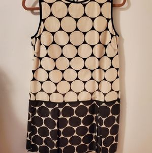 Loft polka dot dress